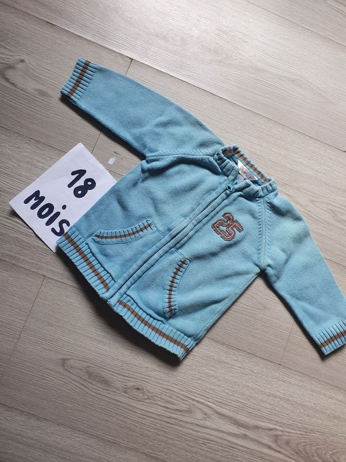 Gilet 18mois garçon