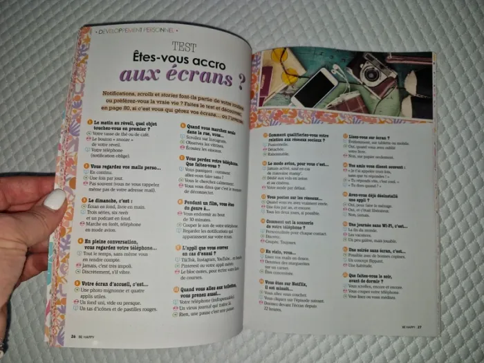 Livre Be happy "Spécial vacances" - photo numéro 8
