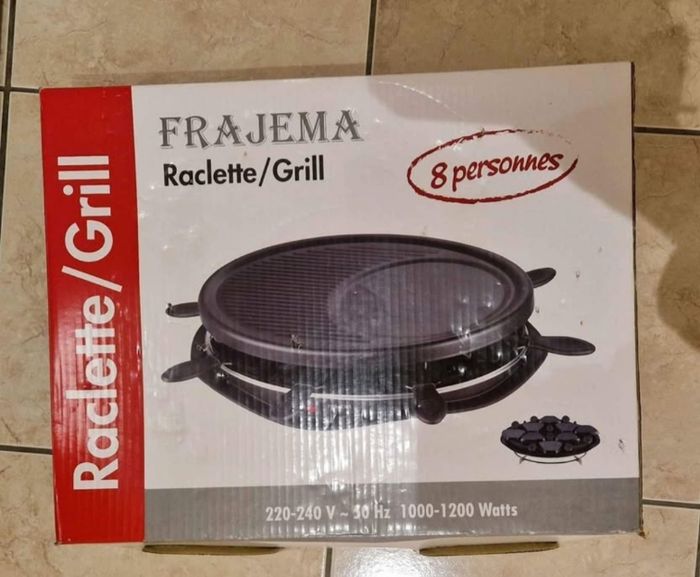 Appareil raclette neuf cuisine