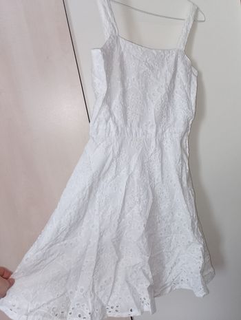 Robe blanche Kiabi 12 ans neuve