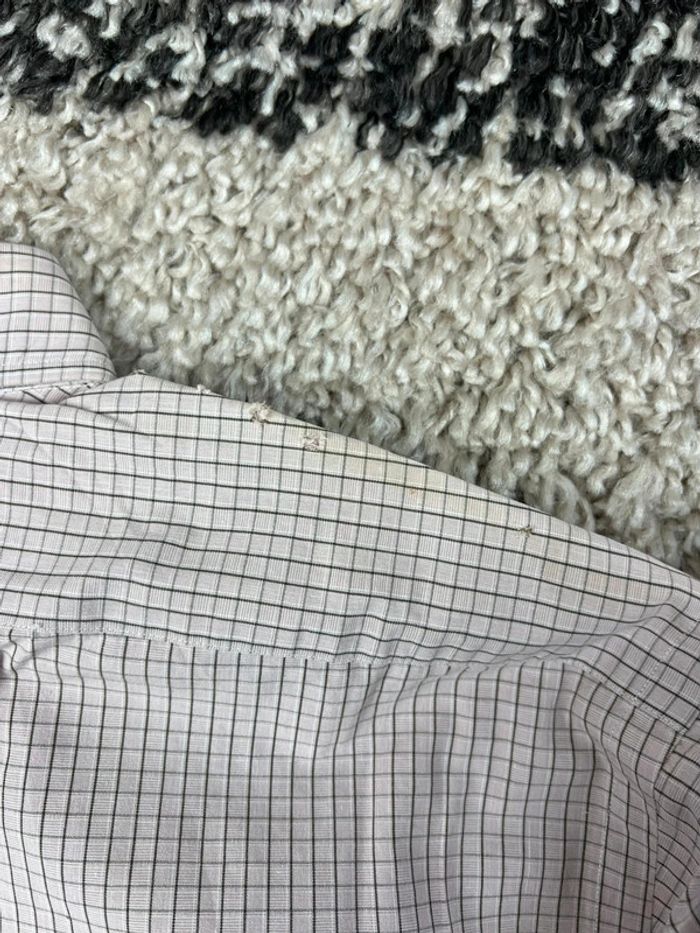 Chemise Ralph Lauren a carreaux marron et blanc taille L style old money - photo numéro 11