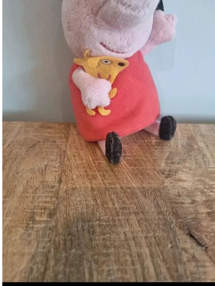 Peluche peppa pig 15 cm - photo numéro 3