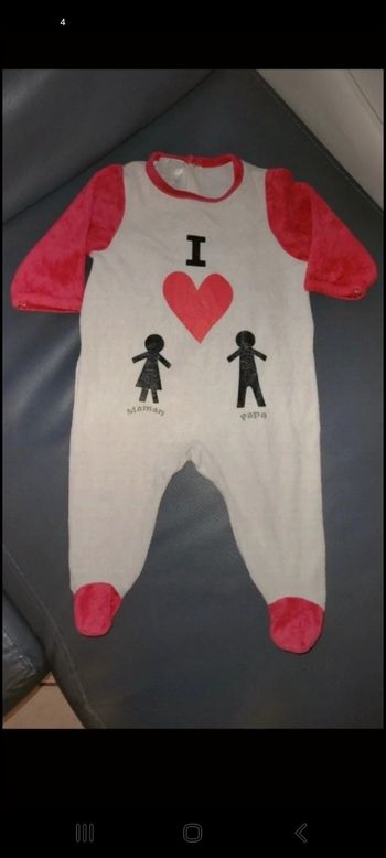 Grenouillère mixte 6 mois