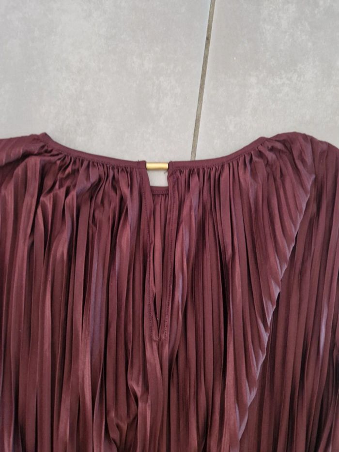 Robe longue Vintage rouge bordeaux - photo numéro 7