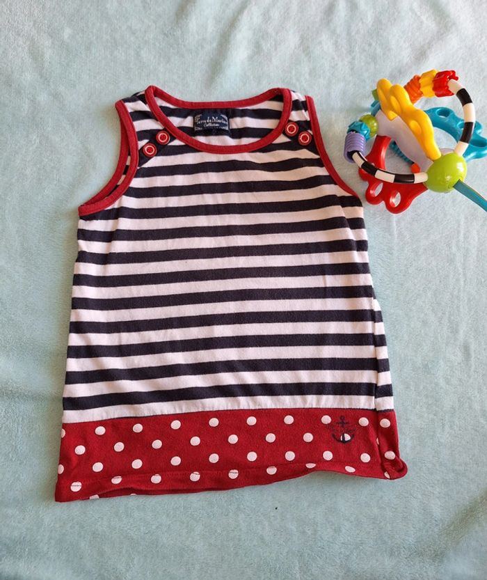 Débardeur taille 18 mois