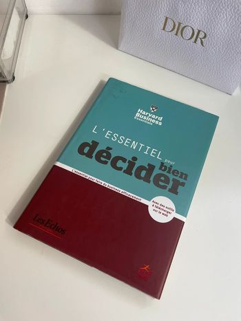 Livre Harvard business - l’essentiel pour bien décider