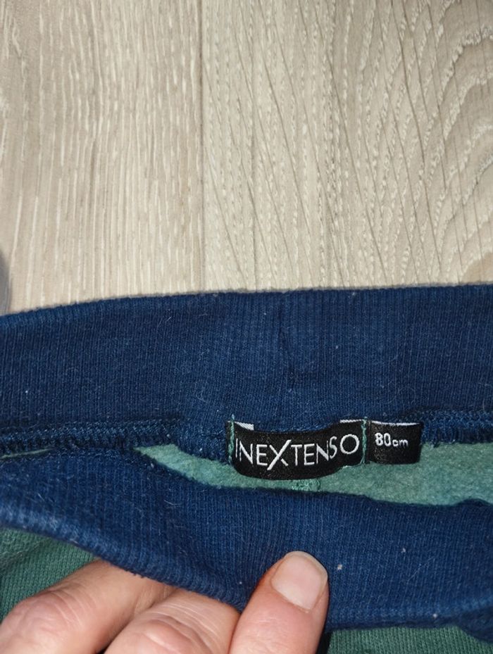 Ensemble jogging mignon 12 mois garçon In Extenso vert - photo numéro 9