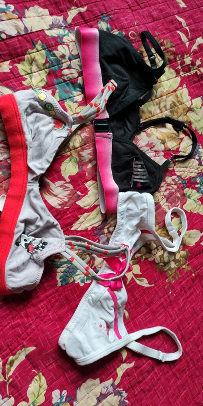 Lot 3 soutien gorge 70 A et 75 A