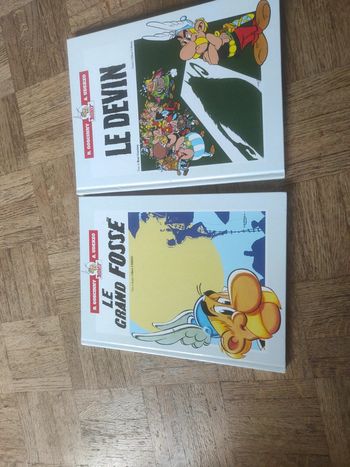 Lot de 2 albums doubles Astérix