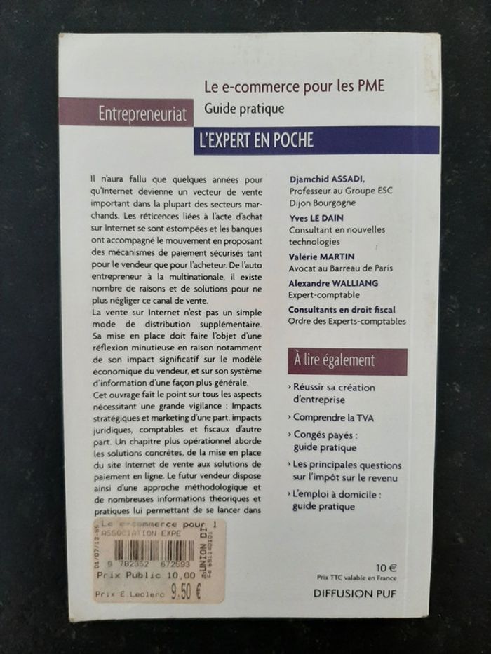 Le e-commerce pour les PME - Livre de poche - photo numéro 2