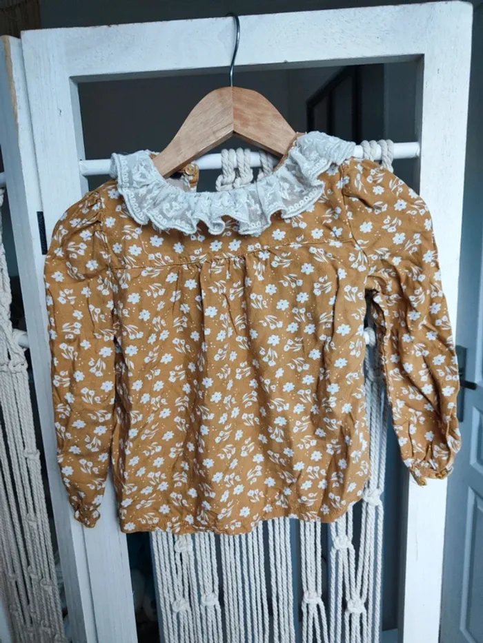 Blouse fleurie