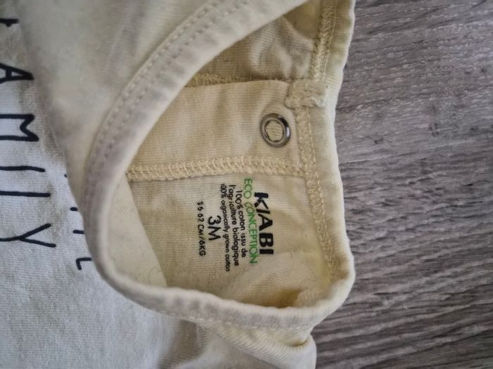 Pyjama coton jaune - photo numéro 3