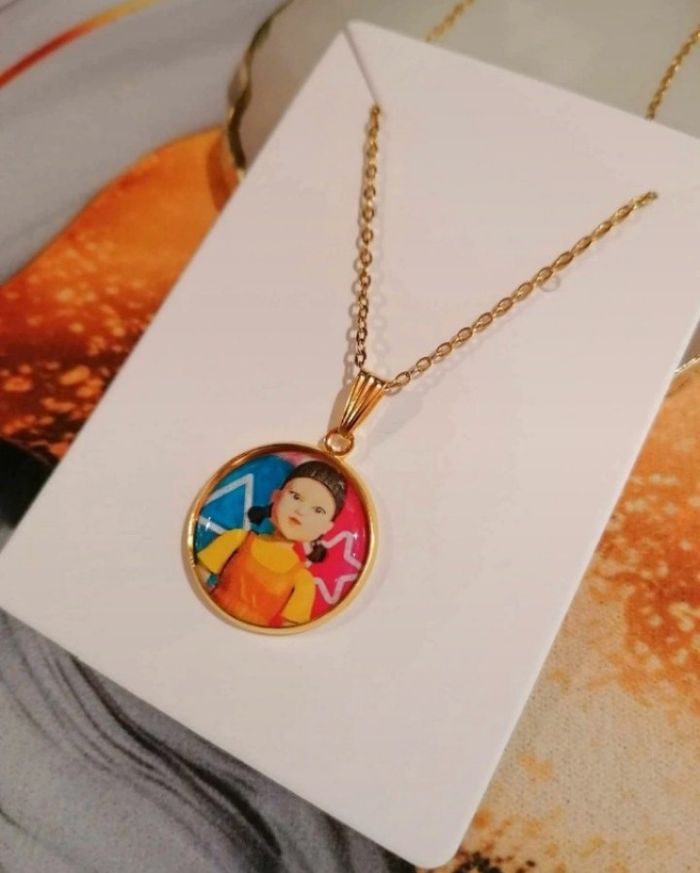 Collier squid game - photo numéro 2