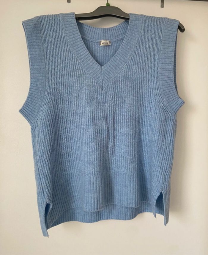 Pull sans manche femme