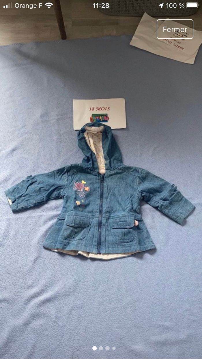 Veste en jean