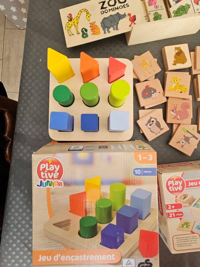 Lot de jeux en bois - photo numéro 2