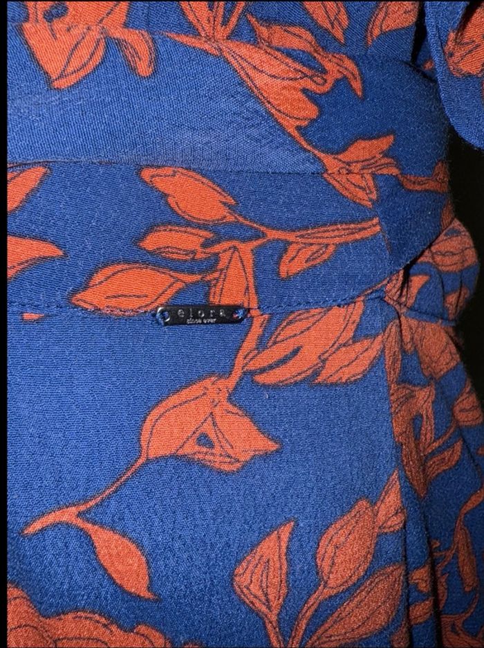 Combi short bleu/orange Elora taille 38 ou M - photo numéro 5