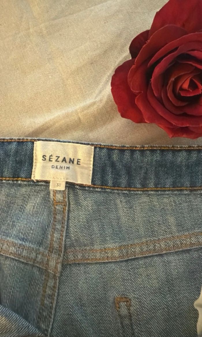 Pantalon jeans Sézane s/xs - photo numéro 2
