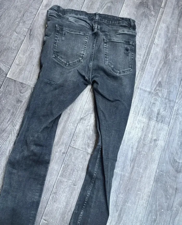 Jean homme Zara noir - photo numéro 6
