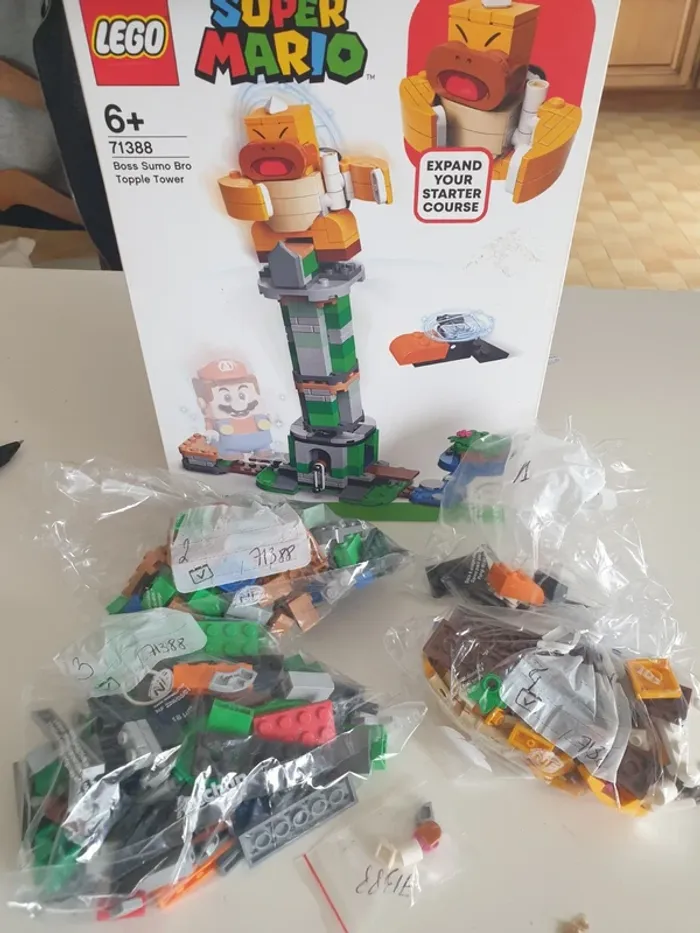 Lego marion 71388 Boss Sumo bro topple tower