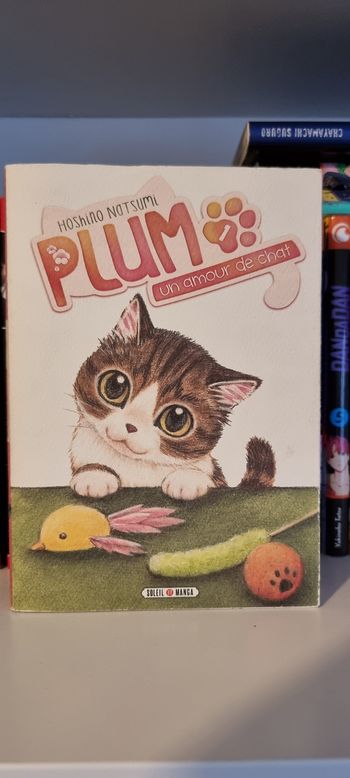 Manga Plume un amour de chat 