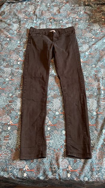 Pantalon jeans noir fille