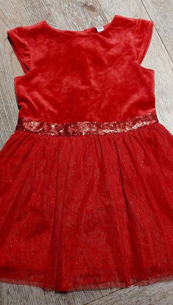 Robe bordeaux 4 ans Okaidi