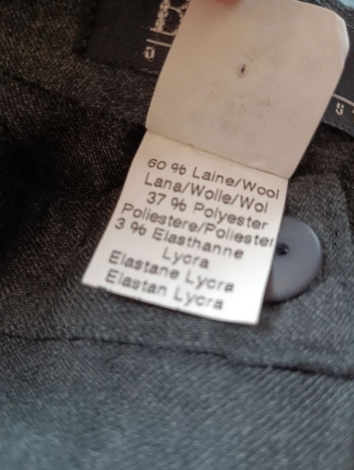 Pantalon vintage chic gris anthracite taille 38 estimée - photo numéro 7