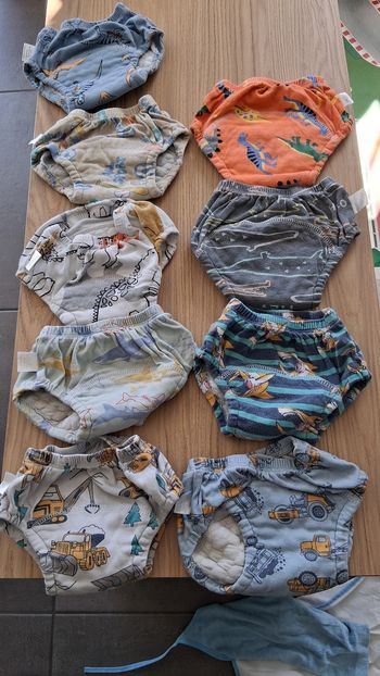 Lot slip apprentissage propreté