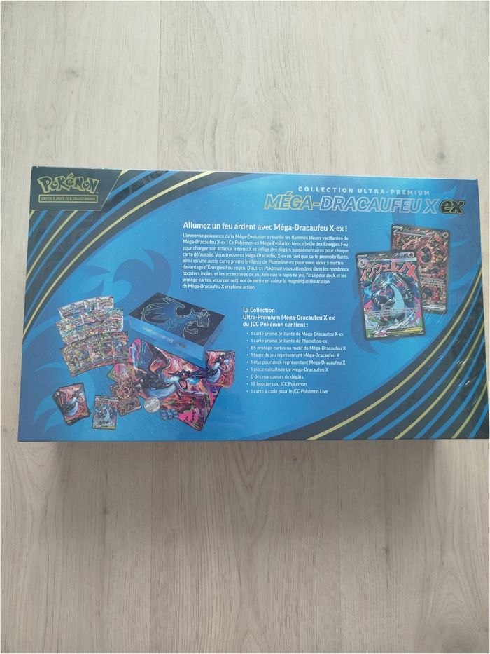 Pack Pokémon : ETB Fantasmagorique et UPC Méga Dracaufeu ME02 – Neuf et scellé - photo numéro 4