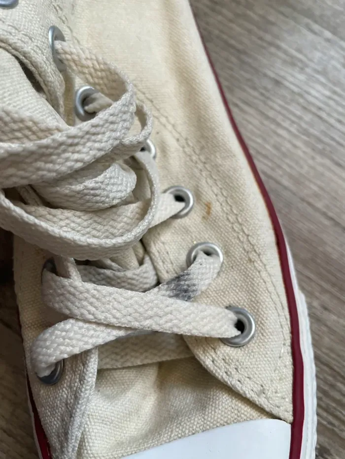 Basket haute Converse Beige - pointure 36 - photo numéro 6