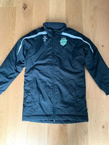Doudoune noire foot taille S erima