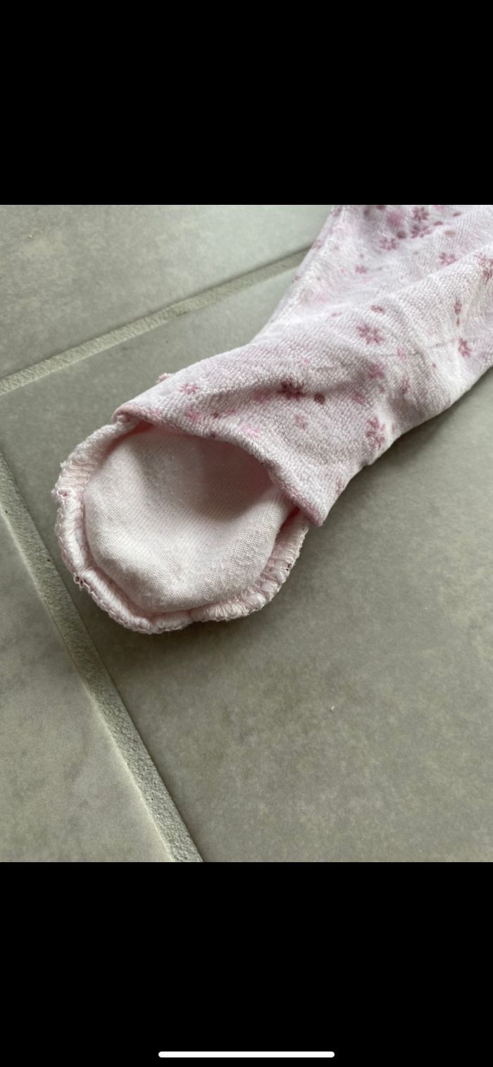 Pyjama fille à fleurs 3 mois - photo numéro 3