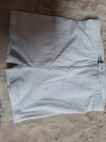 Short blanc 