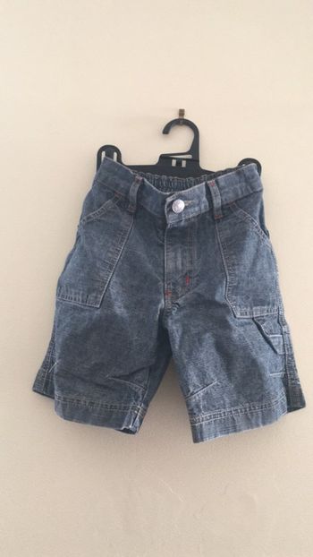 Short en jeans