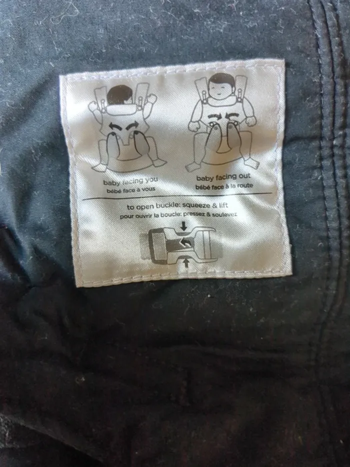 Porté bébé ergobaby omni 360 pure black - photo numéro 5