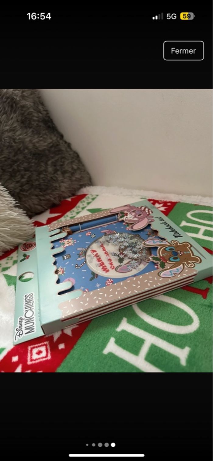 Carnet avec stylo Munchlings Disney neuf - photo numéro 4