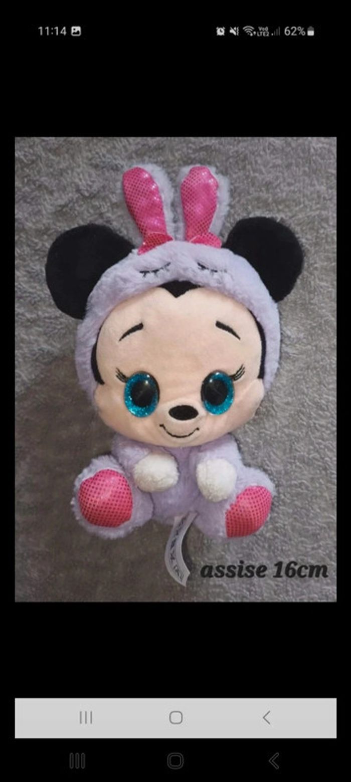 Lot peluches minnie - photo numéro 2