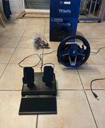 Volant Simulateur PS3-PS4 Hori(comme neuf )