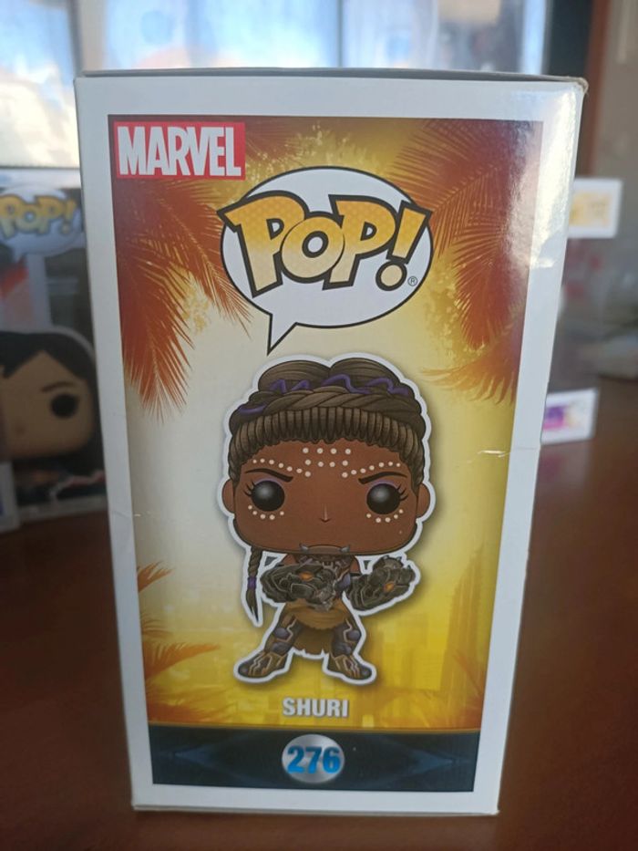 Figurine funko pop Marvel black panther n°276 shuri - photo numéro 4