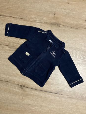 Gilet zippé 6 mois