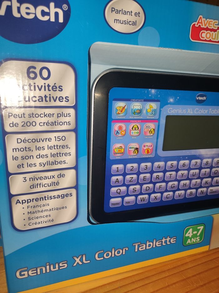 Genuis XL Color Tablette neuve 4-7 ans - photo numéro 7