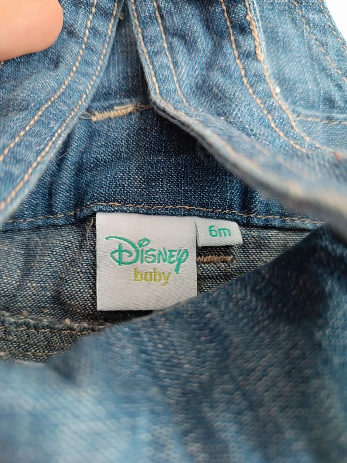 🔸 Salopette en Jean Mickey - Disney 6 Mois🔸 - photo numéro 2