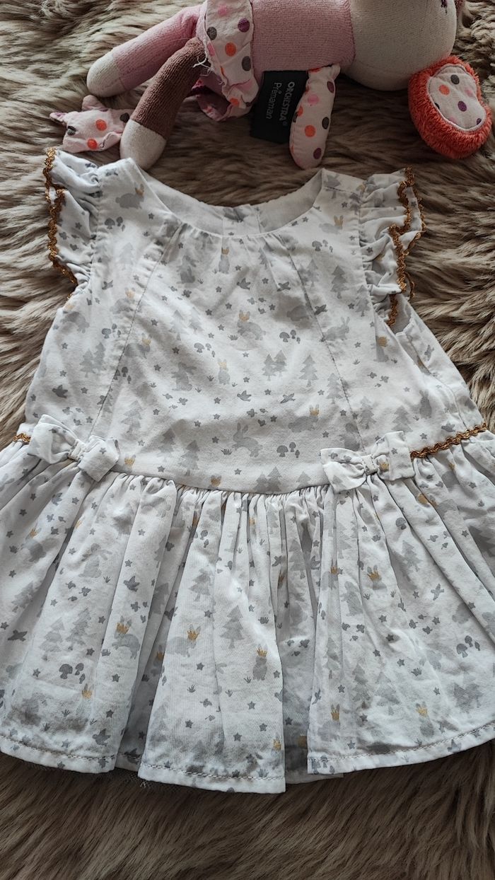 Robe blanche argent orchestra 1 mois - photo numéro 4