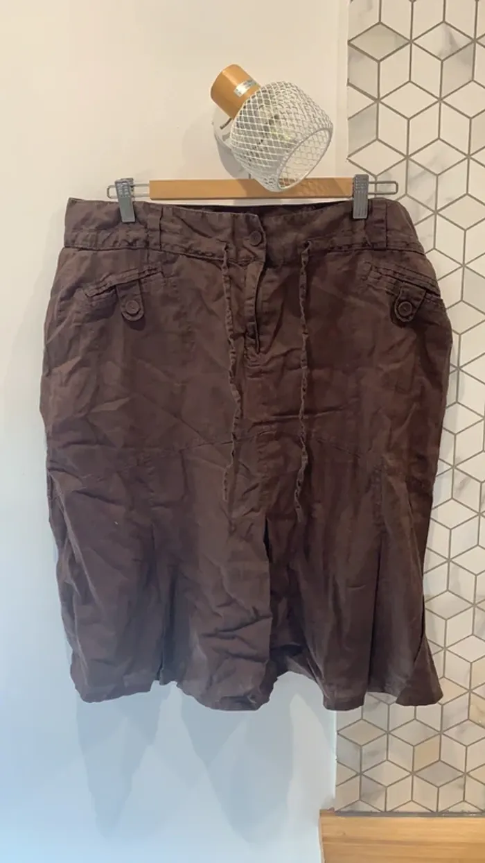 Jupe marron - photo numéro 2