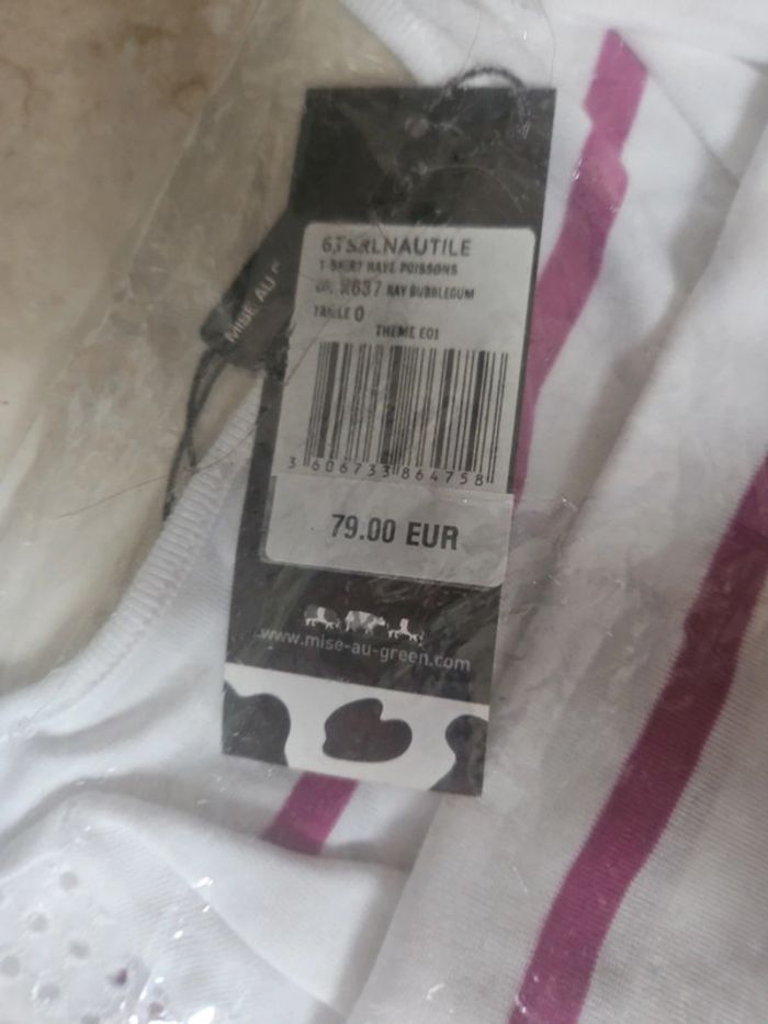 Tee-shirt manches longues xs neuf mise au green - photo numéro 4