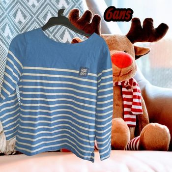 T-shirt manche longue garçon T.6ans