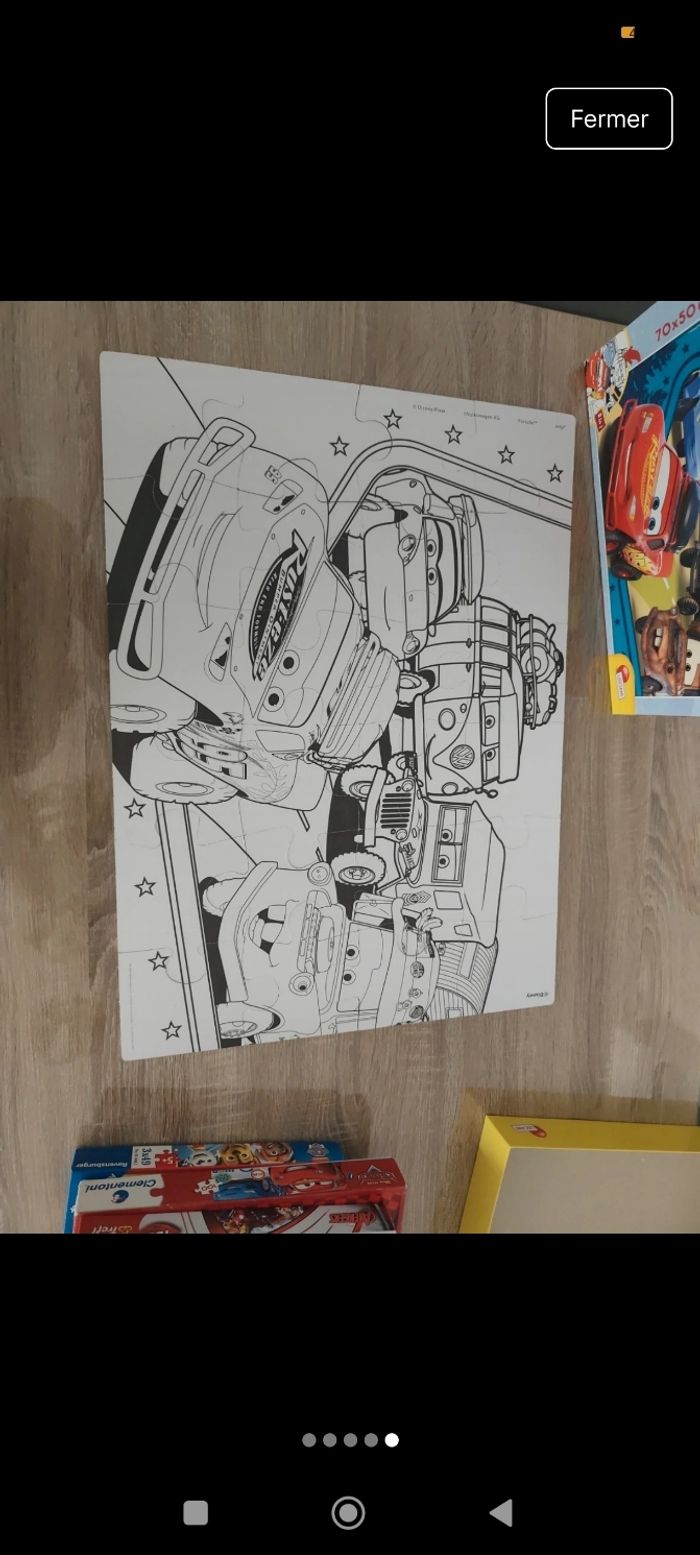 Grand puzzle Cars double face - photo numéro 5