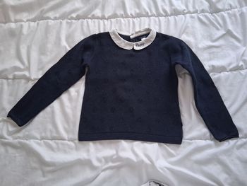 Pull bleu marine