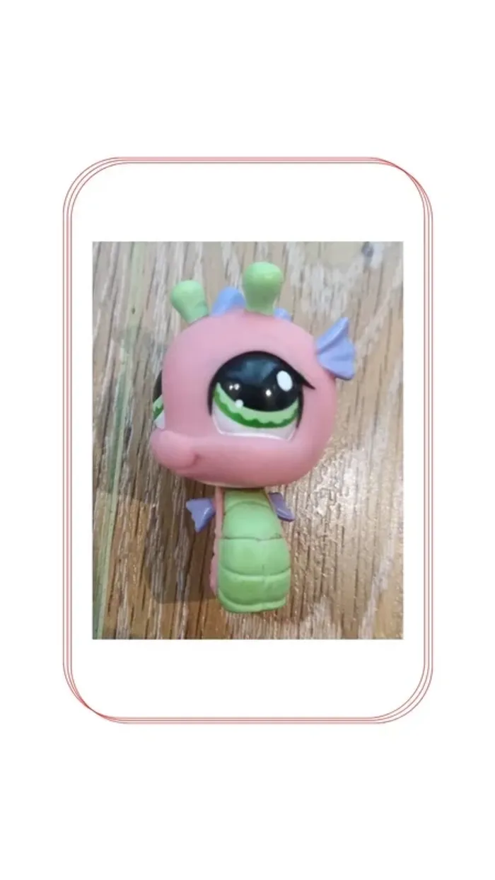 Figurine hippocampe rose Littlest Pet Shop - Hasbro - photo numéro 4